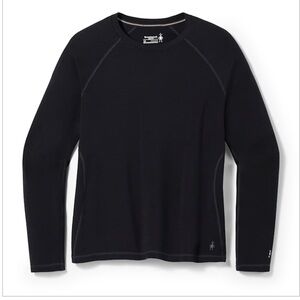 Smartwool Women's Classic Thermal Merino Base Layer Crew 1X Black